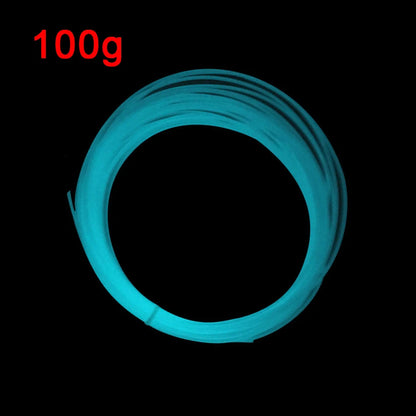Glow-in-the-Dark PLA Filament – Luminous Purple, Green, Blue & Rainbow, 1.75mm for 3D Printers