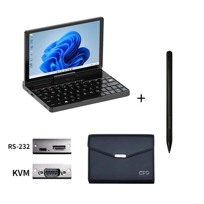 GPD Pocket 3 8" Mini Laptop | Intel Gold 7505 / i3-1125G4 | 16GB DDR4 | 512GB SSD | Thunderbolt 4 | Win 11