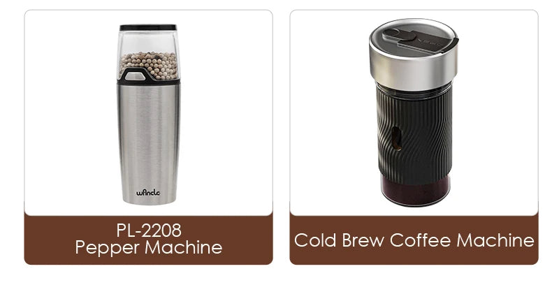KIRAINAFLY 200W Multifunctional Coffee Bean Grinder – Blade Grinder for Home