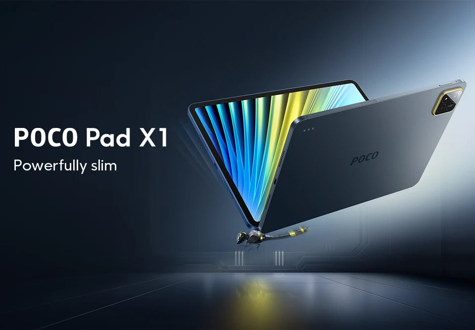 POCO Pad X1 Global – 11.2" 3.2K 144Hz, Snapdragon 7+ Gen 3, 8GB+512GB, 8850mAh, 45W