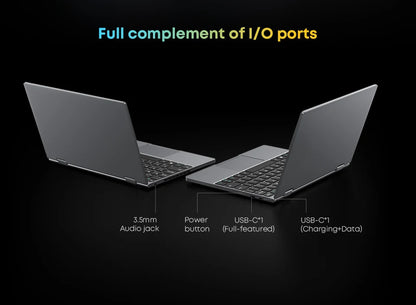 CHUWI MiniBook X 2-in-1 Laptop Tablet – 10.51" FHD Touch, Intel N150/N100, 12/16GB LPDDR5, 512GB SSD, Win 11