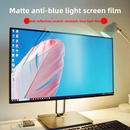 Blue Light Blocking Screen Protector 24" — Anti-Reflective, Eye Protection, Radiation-Free