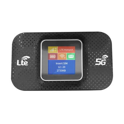 Portable R.E.D. Shopping 4G/5G mobile WiFi router with SIM card slot and 150Mbps speed, ideal for on-the-go internet connectivity.