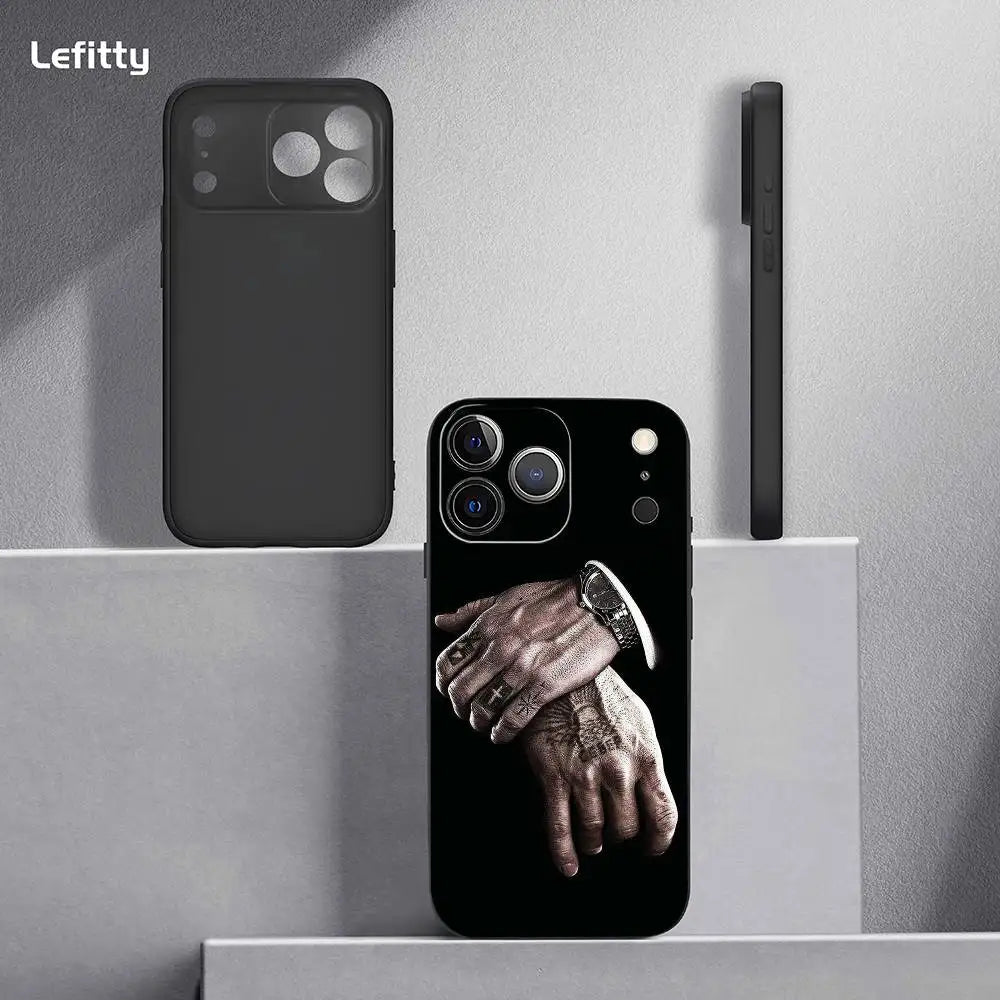 Cool Russian Mafia Frosted Phone Case for iPhone 17/16/15/14/13/12/11 Pro Max – Soft Shell