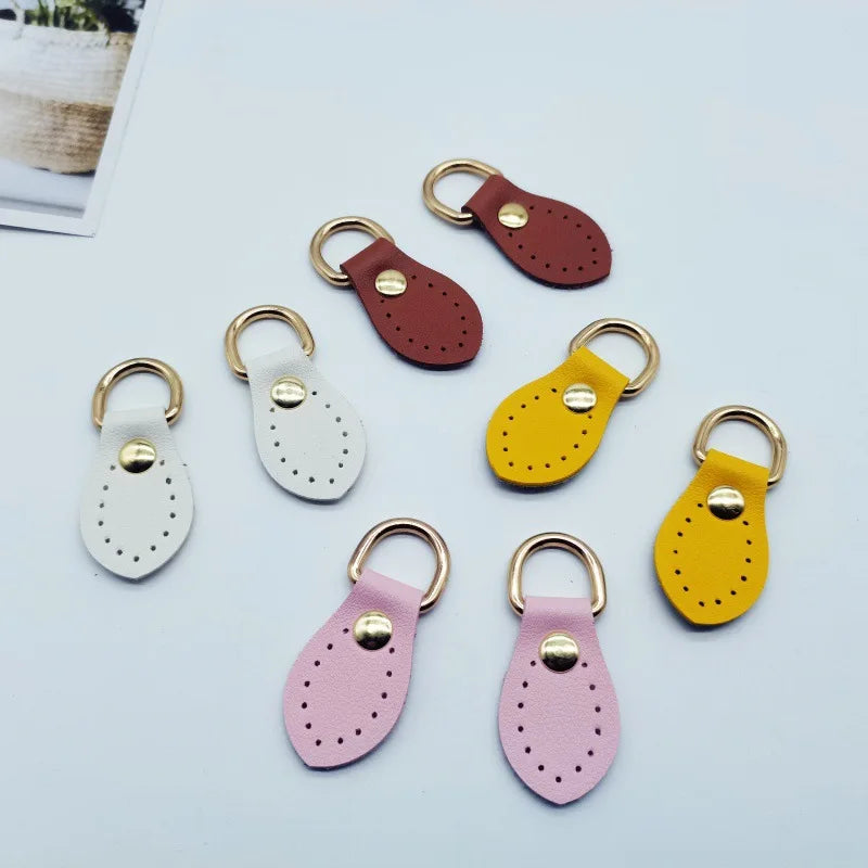 2-Pack PU Leather Bag Buckle Straps with Metal D-Ring - DIY Bag Accessories