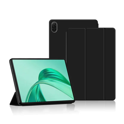 Tablet Cases For HUAWEI HONOR Pad X8a 2024 NDL-W09 Tri-folding PU Leather Stand Cover For Honor Pad X8A 11" Soft TPU Back Shell
