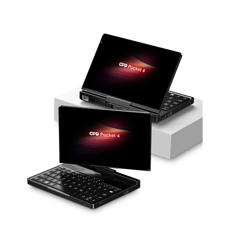 GPD Pocket 4 Mini Laptop – 8.8" 2.5K 144Hz, AMD Ryzen 7 8840U / AI 9 HX 370, Up to 32GB RAM