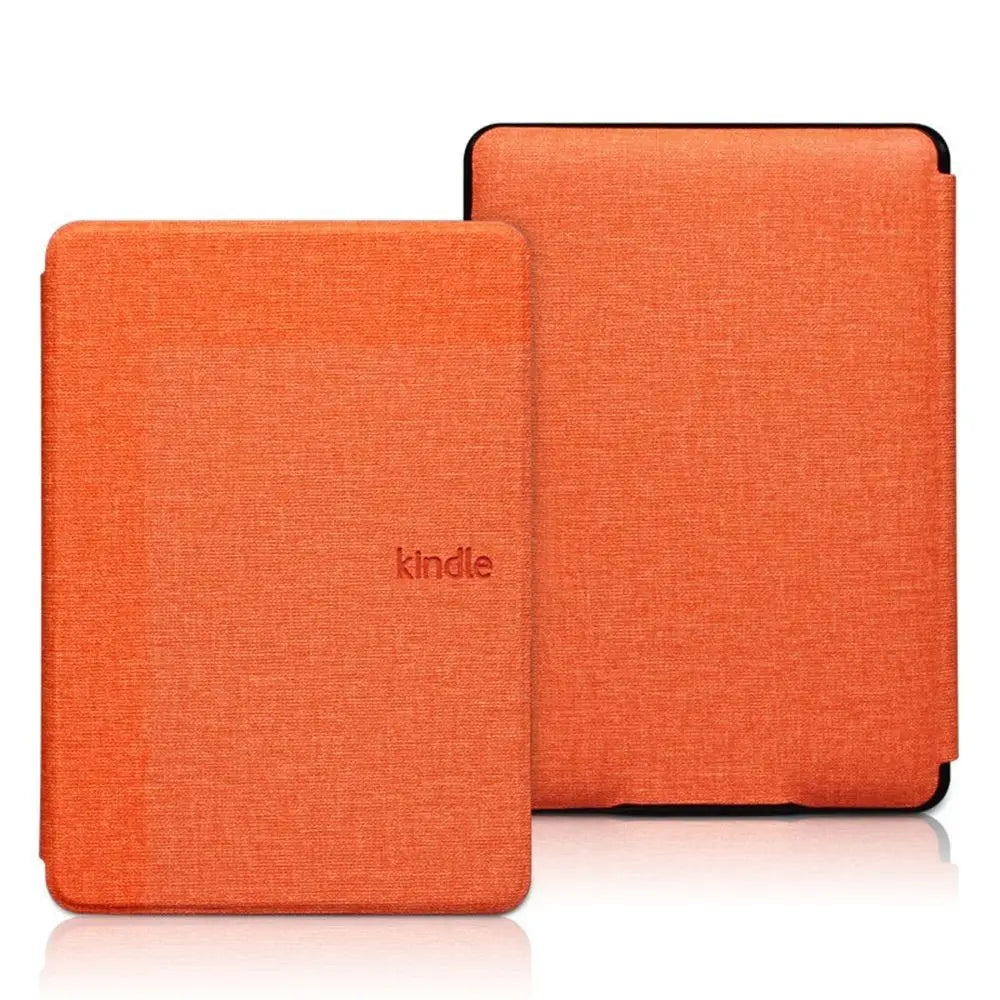 R.E.D. Shopping protective shell cover for all-new Kindle 2022 11th gen with built-in light, smart e-reader case, black sleeve.