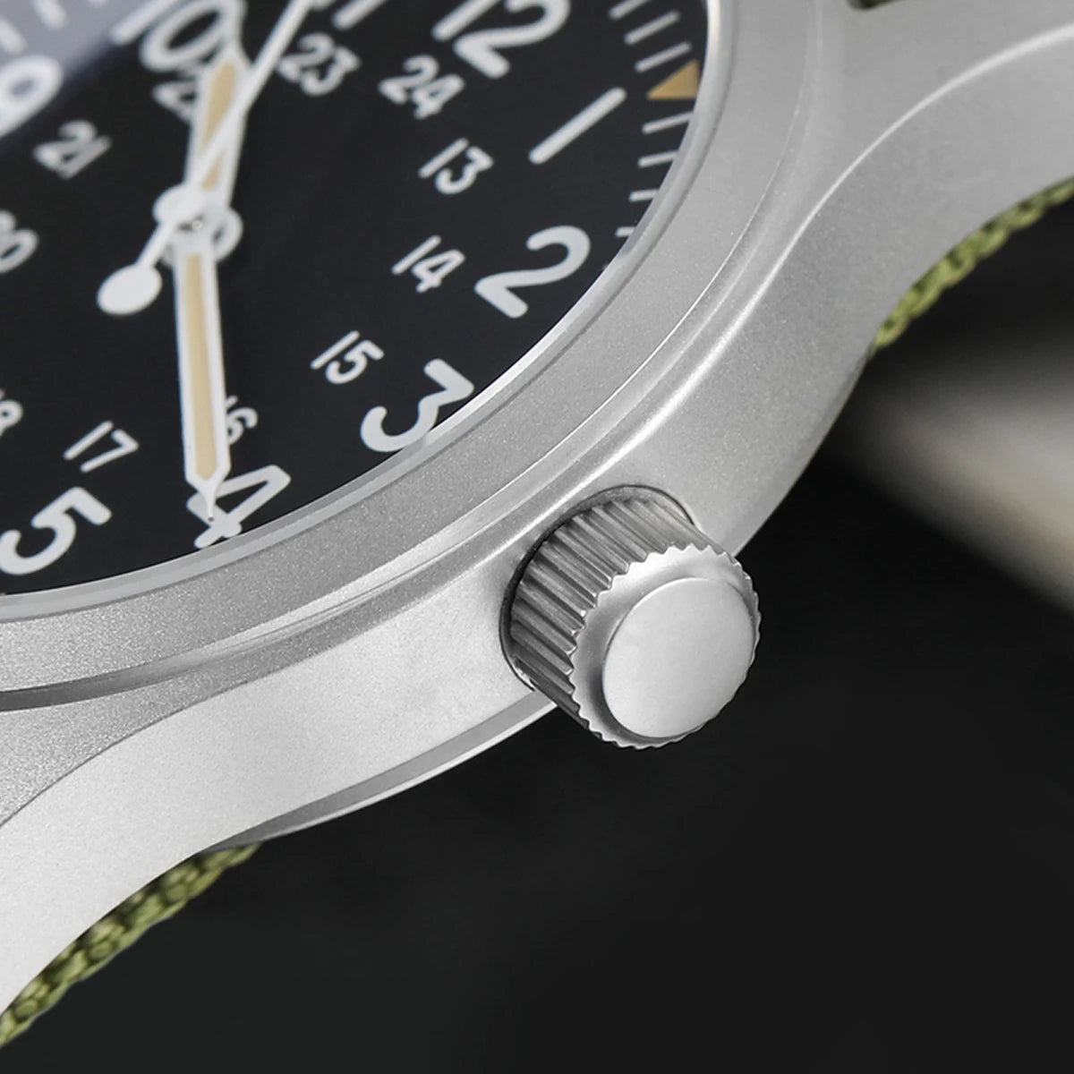 Militado ML05 Vintage Field Watch – 38mm, VH31 Sweep, Sapphire AR Crystal, Luminous
