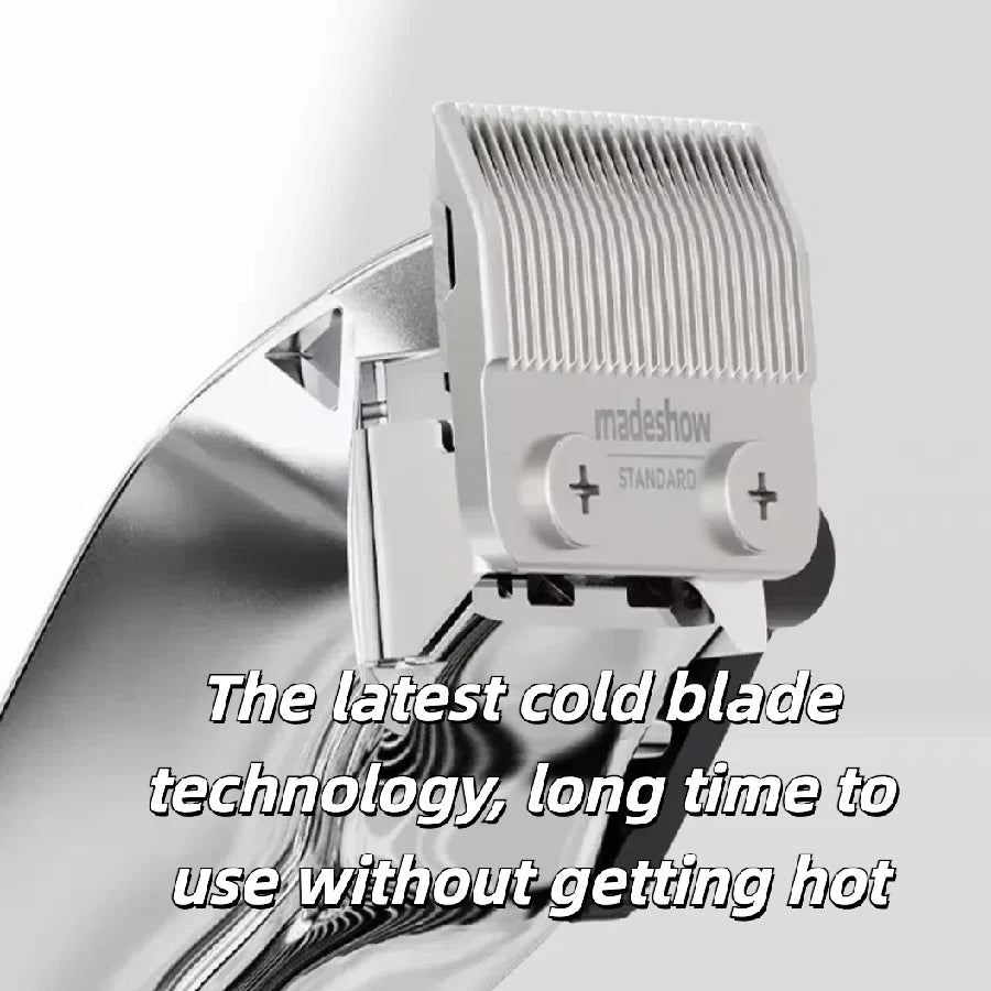 Madeshow M10+ Professional Hair Clipper – 0mm Bald Cut, 7000 RPM, 2200mAh | Barber Set