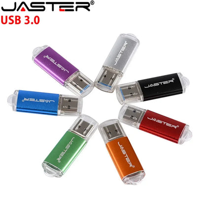 JASTER Metal USB 3.0 Flash Drive – 8GB to 64GB High Speed Pen Drive