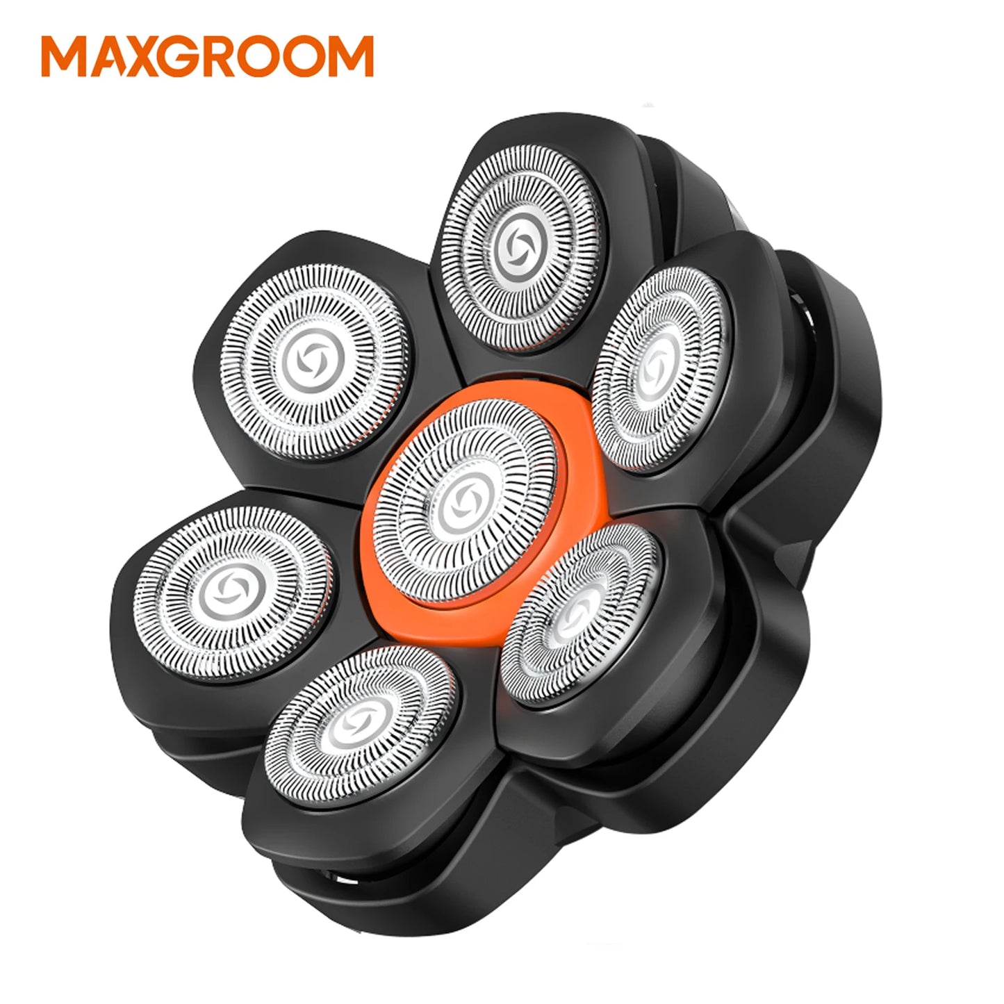 MAXGROOM 7D Replacement Shaver Head | Magnetic Attachment | Model JK-1688