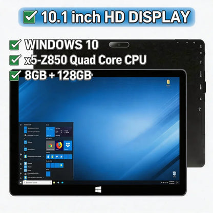 AR10 Windows 10 Tablet 10.1" | Intel Atom x5-Z8350 | 8GB+128GB | 1920×1200 IPS | HDMI | USB