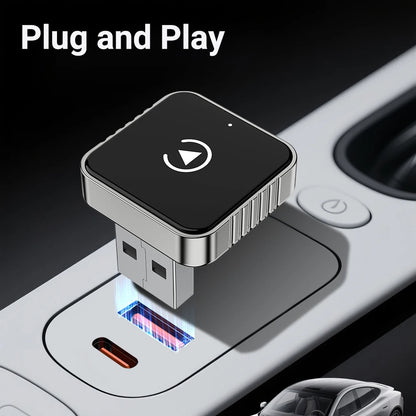 Wireless CarPlay & Android Auto Adapter 2026 | Plug & Play, Stable BT+WiFi, OTA Updates, 99% Car Compatible