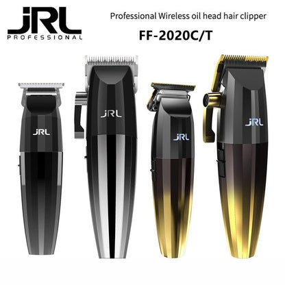 JRL 2020C/T Professional Hair Clipper – Gold & Silver, Barber Set Options