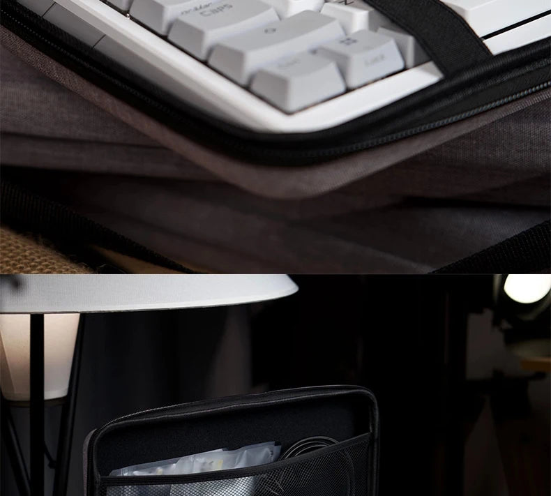 EVA Hard Shell Keyboard Bag – Fits 61% to Full-Size