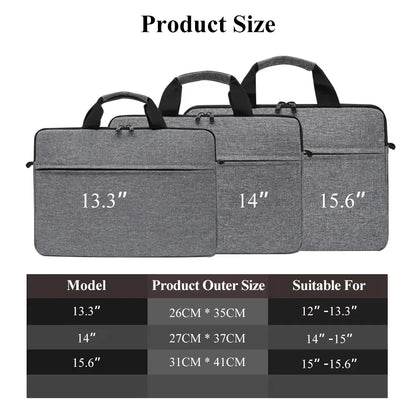 Business Laptop Shoulder Bag – 13" to 15.6" Briefcase Tote | MacBook, HP, Huawei, Asus, Dell