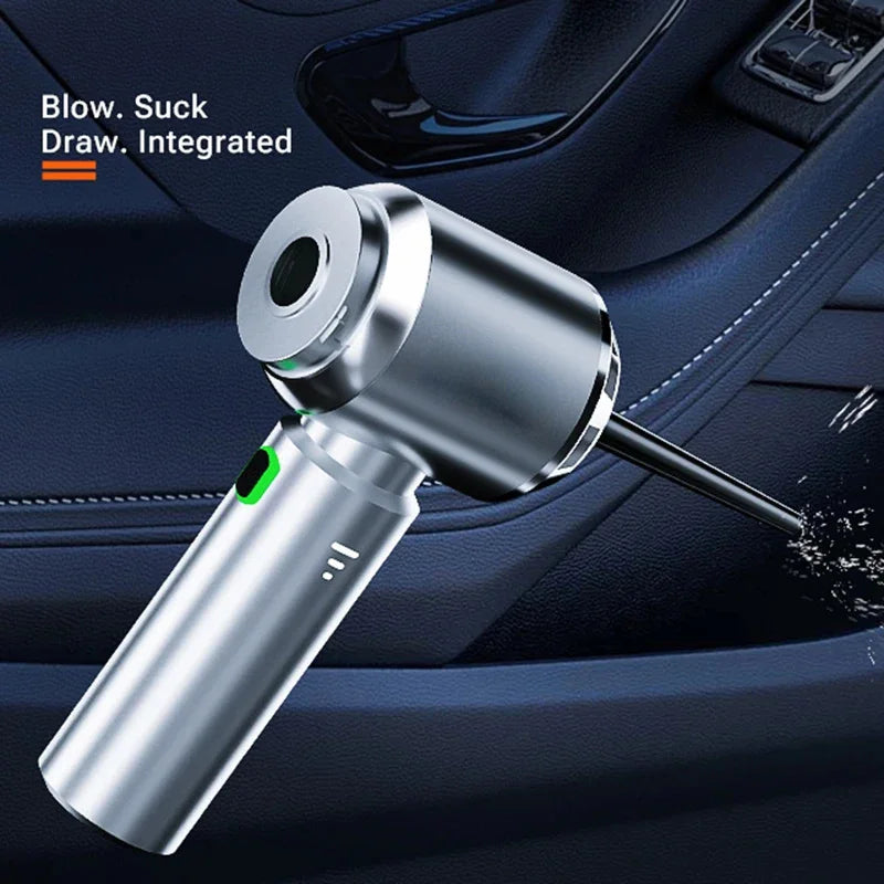 Cordless Car & Home Vacuum Cleaner – Strong Suction Portable Handheld Dust Blower