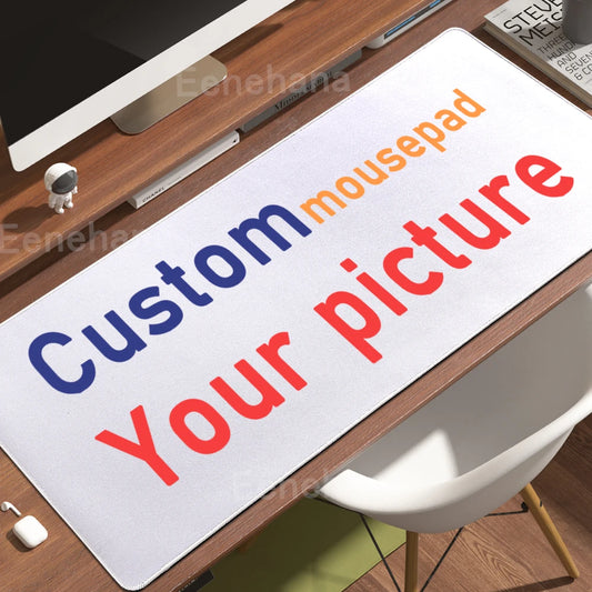 Custom XXL Gaming Mouse Pad | HD Print | Personalized Desk Mat | Anime Logo Office Keyboard Mat