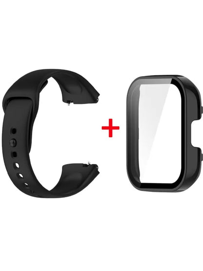 Silicone Strap & Case for Xiaomi Redmi Watch 3 / Active / Lite | Sport Band