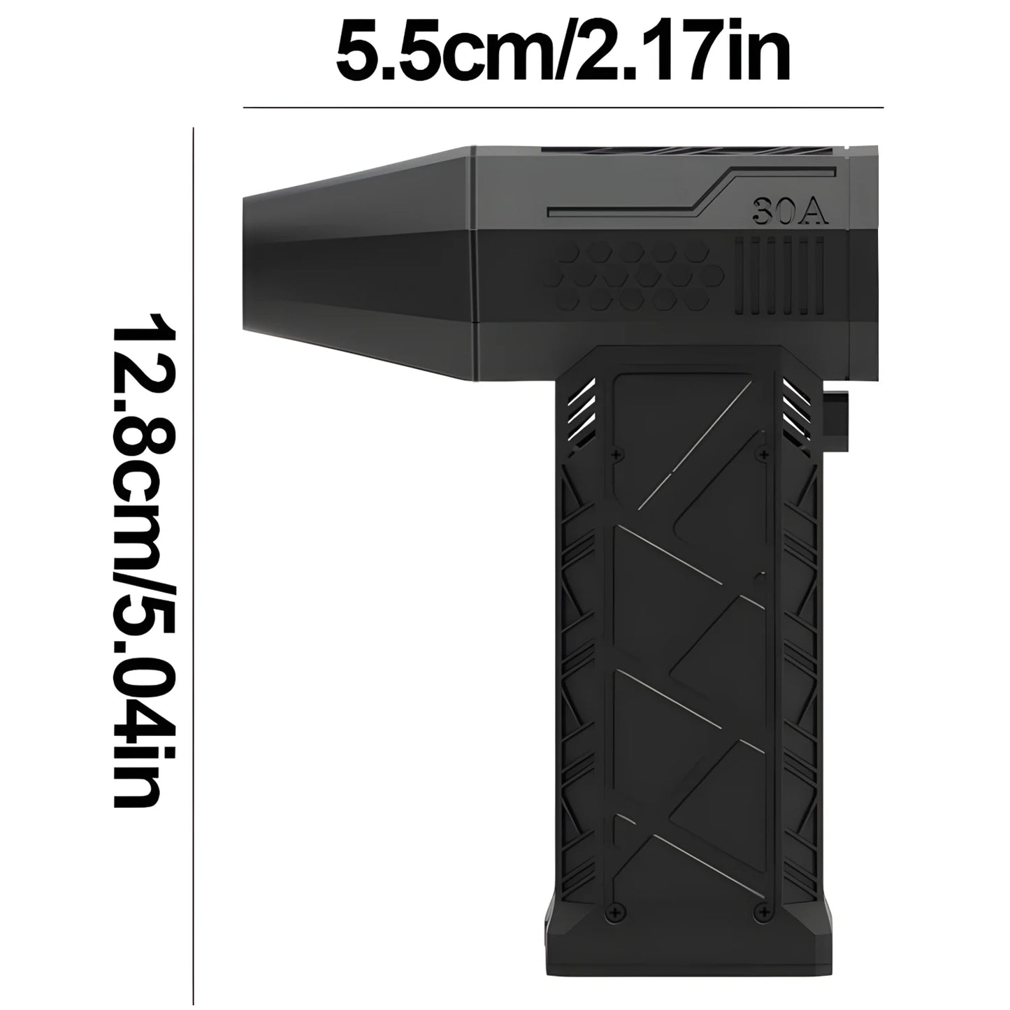BESY S16 Electric Air Duster – 130,000RPM Brushless Motor, Handheld Turbo Fan for PC, Keyboard, Car