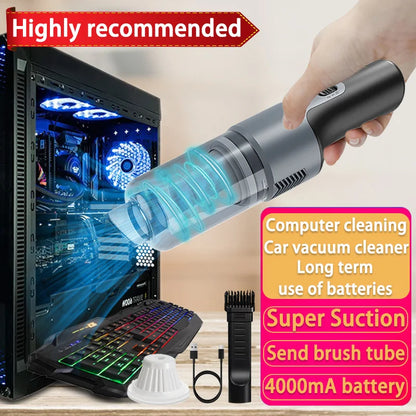 Electric Air Duster & Air Pump 2-in-1 – Compressed Air Cleaner for PC, Laptop, Keyboard + Inflate Swimming Rings