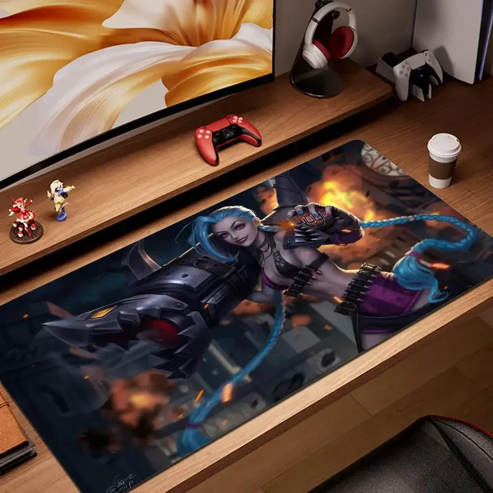 Arcane Jinx Large Gaming Mouse Pad — Desk Mat, Multiple Sizes & Thickness