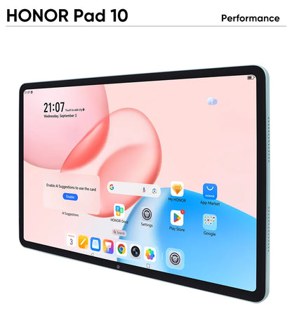 HONOR Pad 10 Global – 12.1" 2.5K Eye Comfort, Snapdragon 7 Gen 3, 10100mAh, MagicOS 9