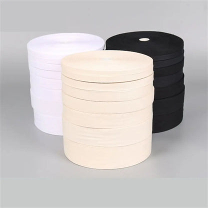 50m cotton bias binding tape roll by R.E.D. Shopping, herringbone sewing trim, 1-5cm wide for arts and crafts projects.