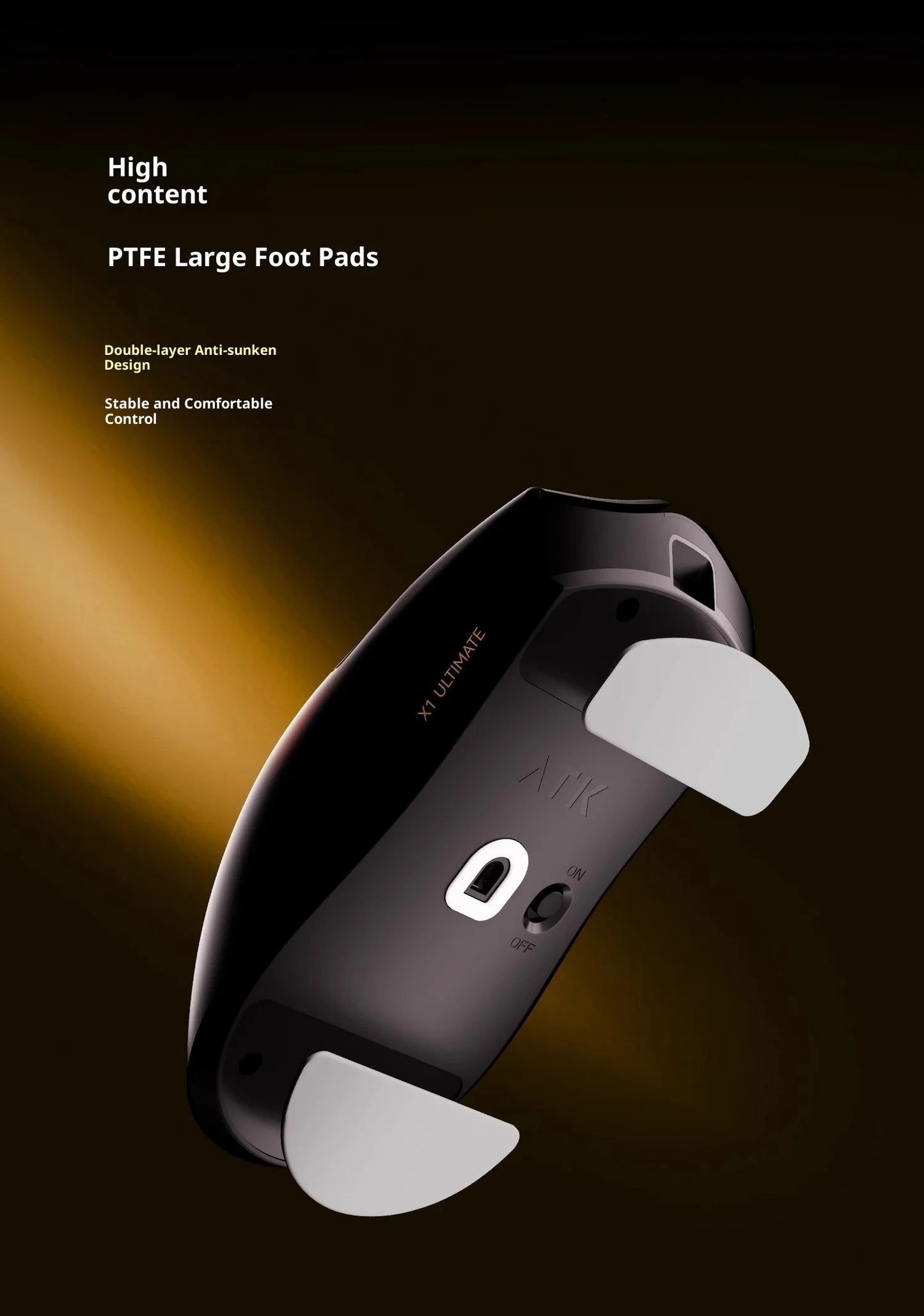 ATK X1 V2 Ultimate 2.0 Wireless Gaming Mouse – PAW3950 Sensor, 750 IPS, 54g Lightweight