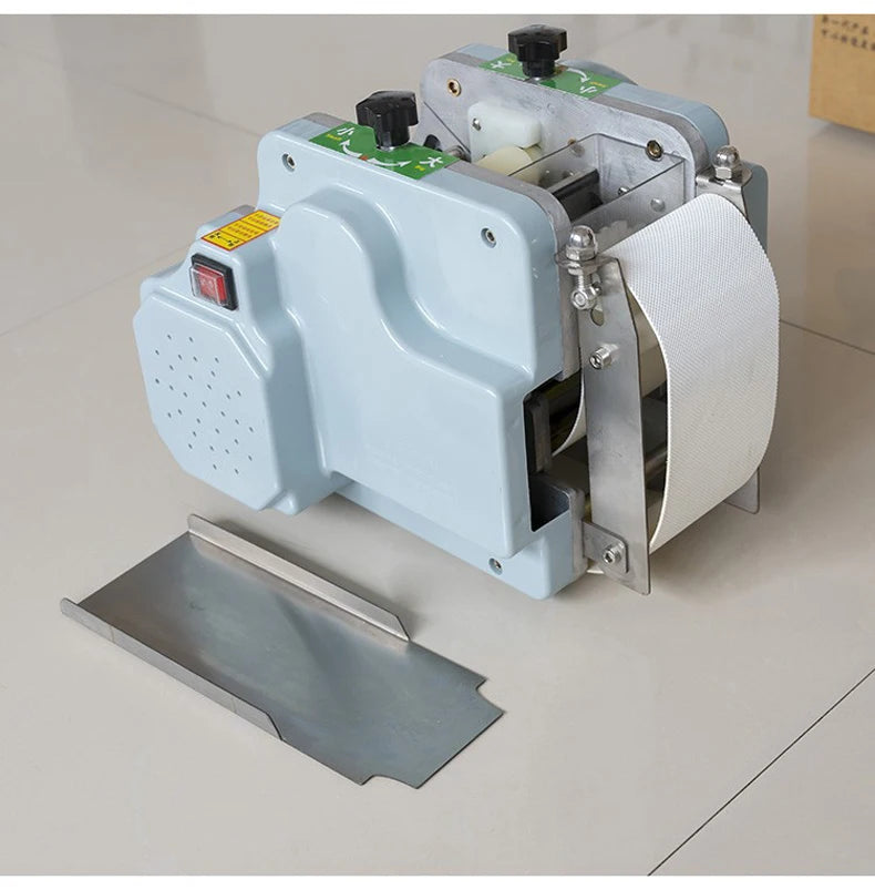 Electric Dumpling Wrapper Machine – 110V/220V, Round & Square Wonton Skin Maker, Commercial