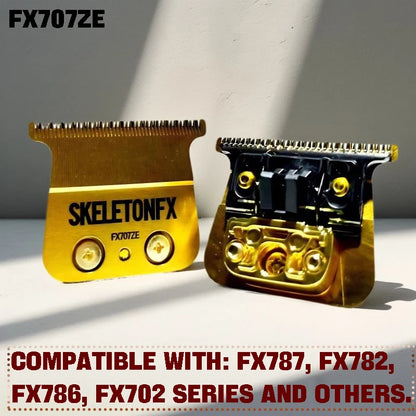 R.E.D. Shopping FX707 Blade for BAB PRO Trimmer, titanium-coated replacement blade for FX787 and FX726 models.