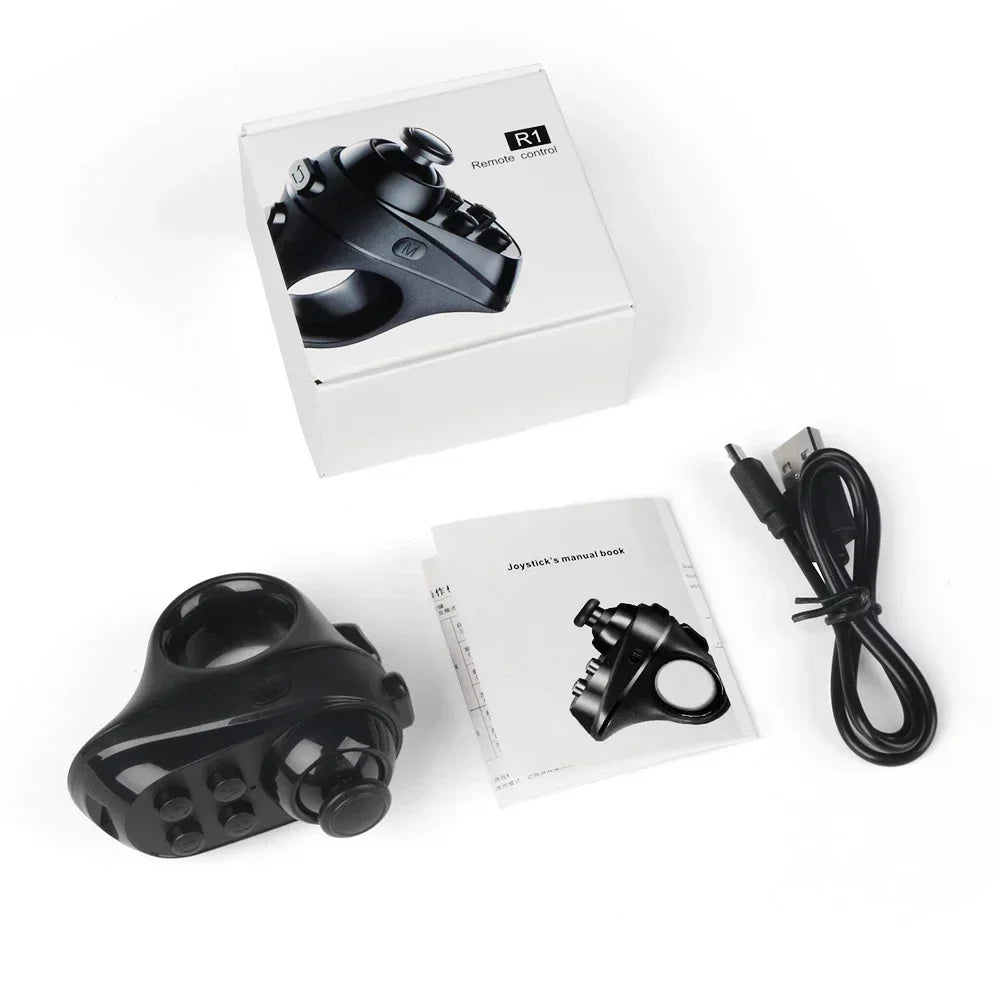 Wireless Bluetooth Gaming Finger Mouse — Remote Control for Tablet & Phone