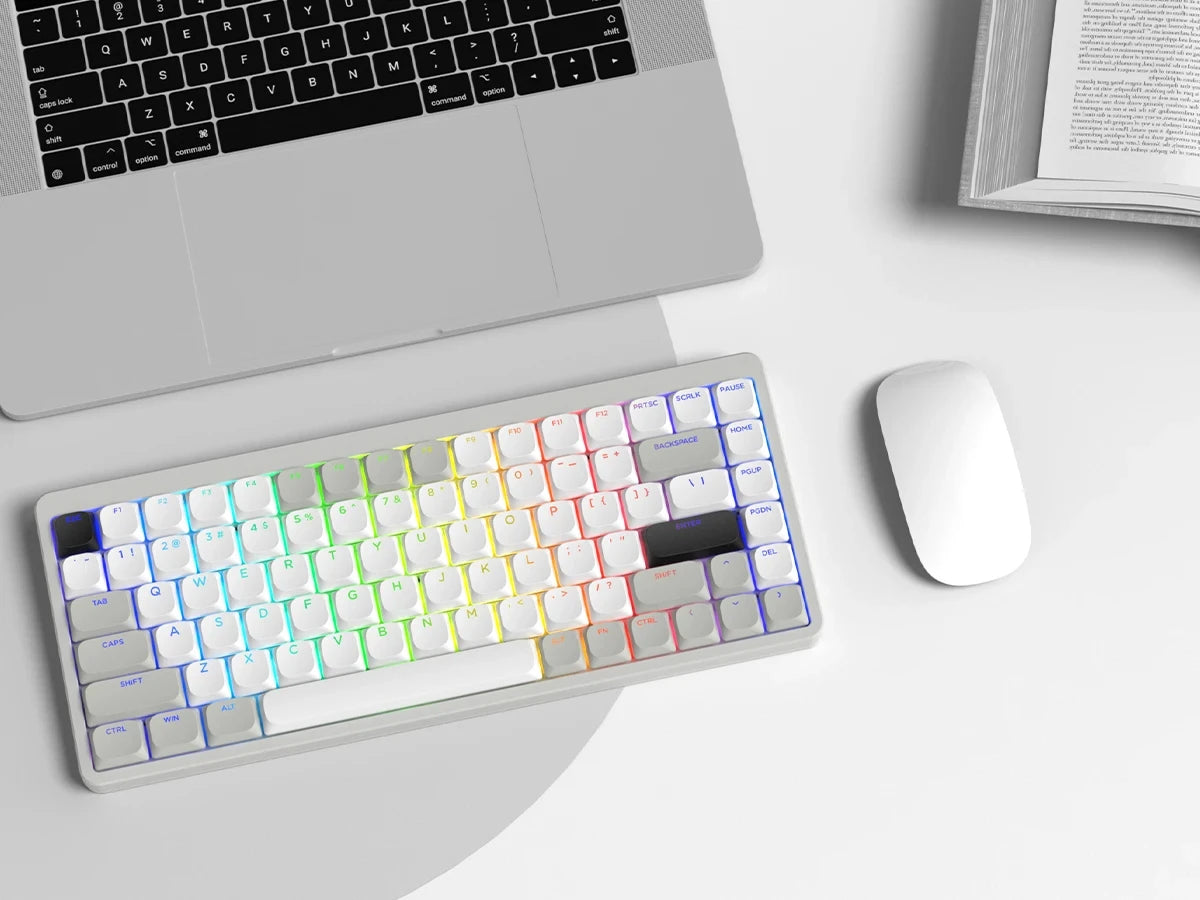 143 Key Low Profile PBT Keycaps – RGB Shine-Through, 60%/87/104, Cherry/Gateron MX