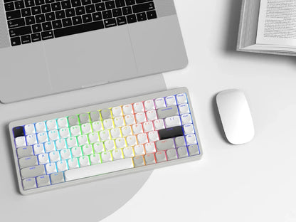 143 Key Low Profile PBT Keycaps – RGB Shine-Through, 60%/87/104, Cherry/Gateron MX