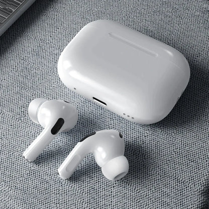 Wireless Air Pro TWS earbuds by R.E.D. Shopping with HiFi stereo sound, touch controls, and waterproof design.