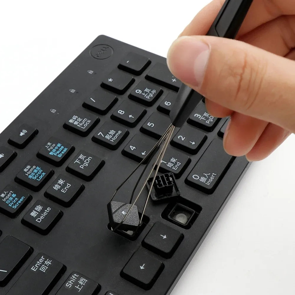 2-in-1 Mechanical Keyboard Keycap & Switch Puller – Universal Key Extractor Tool