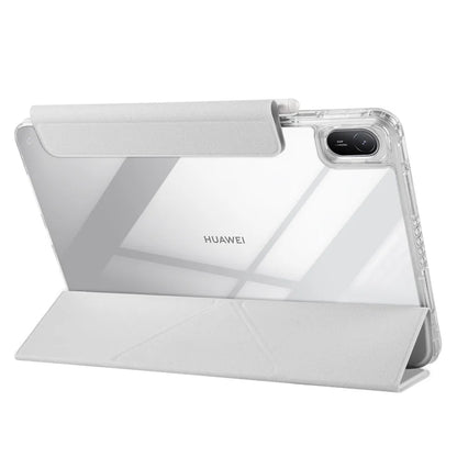 Huawei MatePad 11.5 2025 Smart Fold Case – Magnetic PU Leather + Acrylic Hard Back