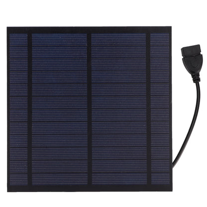 Solar Panel Cooling Fan Set 5W – Mini Photovoltaic Panel with Portable Fan for Greenhouse