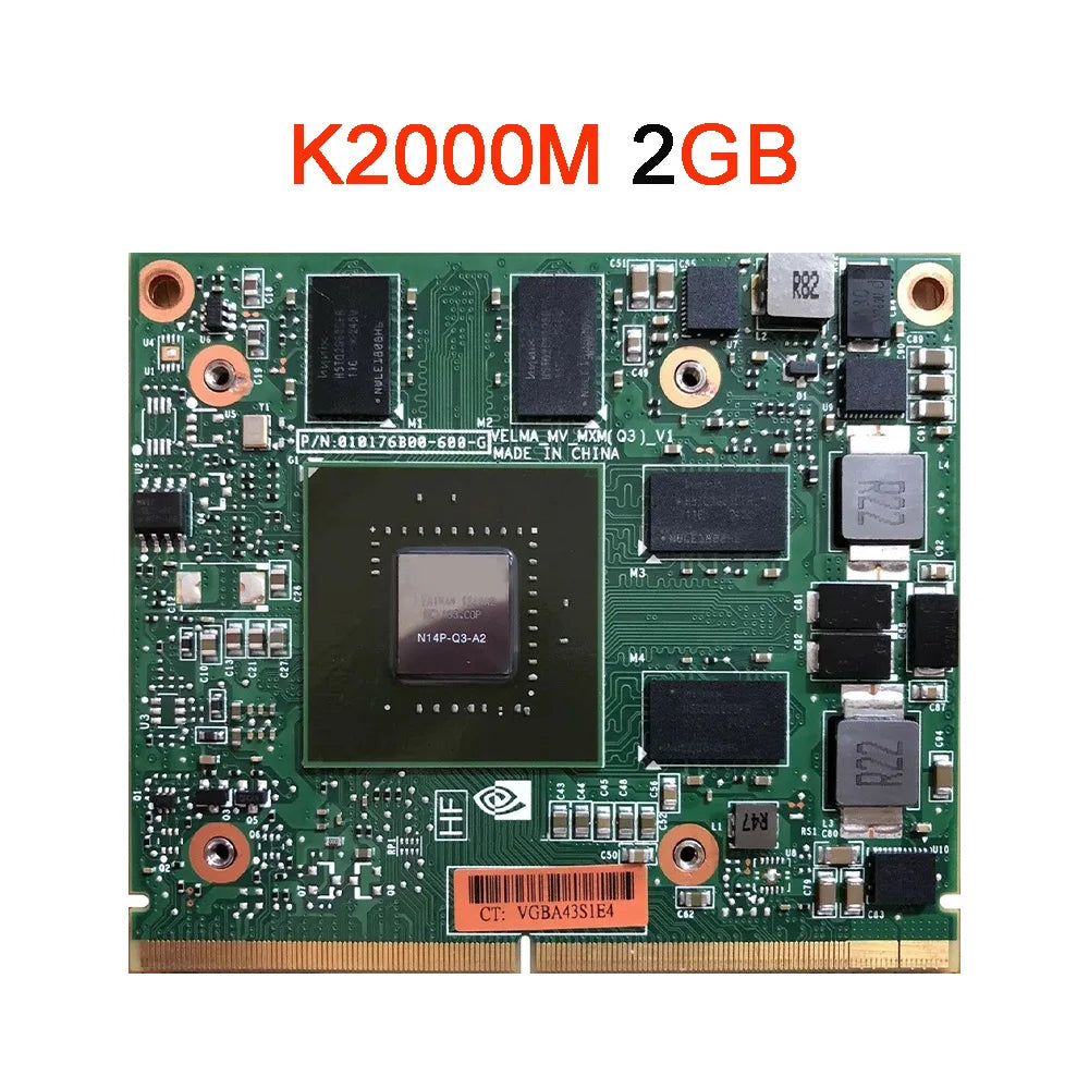 AIYIGI NVIDIA Quadro Mobile GPU for iMac A1311 A1312 2010/2011 – K610M K1000M K1100M K2000M K2100M K3000M K3100M K4000M K4100M K5000M K5100M