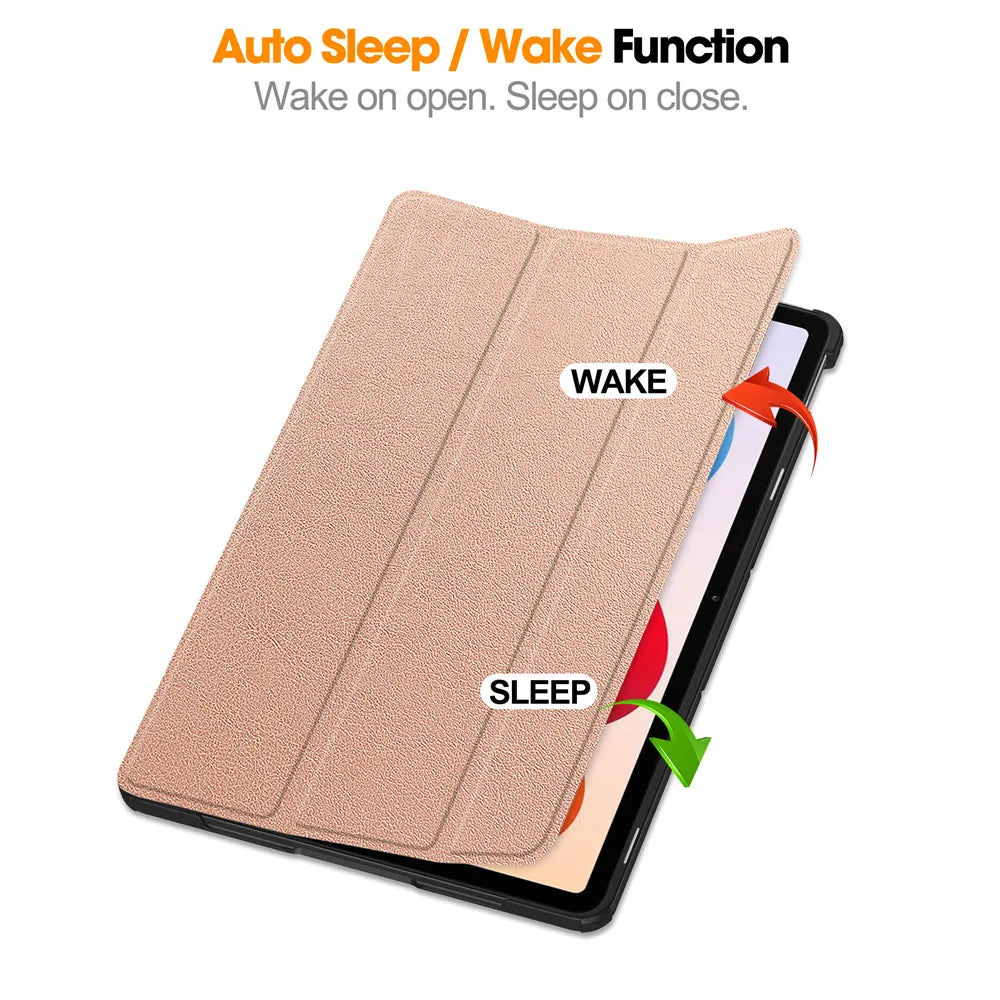 Smart Case for Xiaomi Redmi Pad 2 Pro 12.1" (2025) | Folding Flip Stand | Auto Sleep/Wake | Tablet Cover