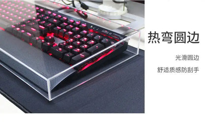 Keyboard Dust Proof Cover New Acrylic Capacitive For Mechanical Gaming Keyboard 104 Keys Mouse Protection Transparent Cover