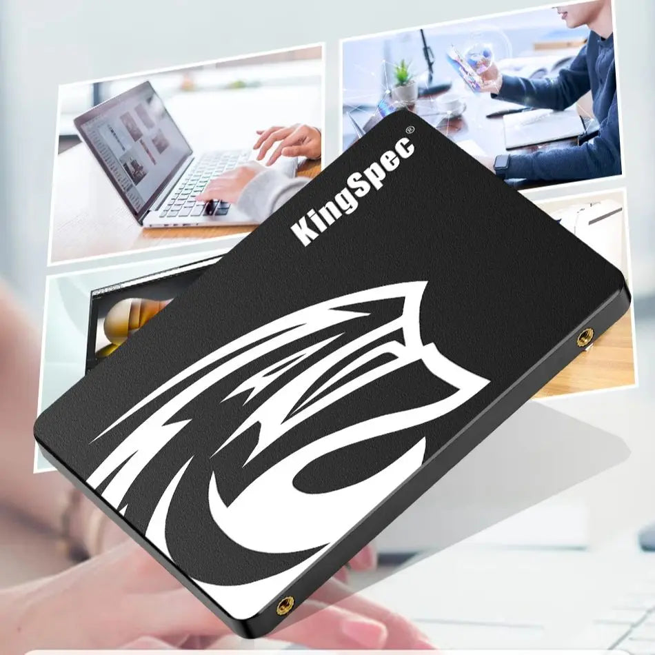KingSpec SSD 2.5" SATA3 | 64GB–2TB | Internal Solid State Drive | For Laptop & Desktop PC