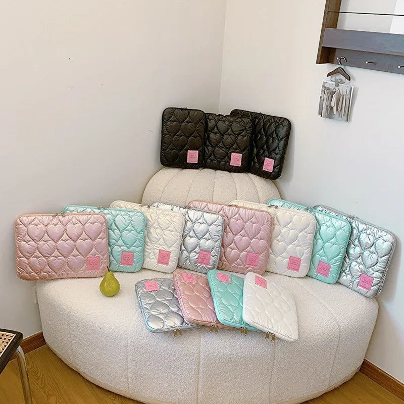 Macaron Color Laptop Sleeve – 13.3"/14"/15.6"/16", Shockproof for MacBook Air, iPad Pro, HP, Dell, Huawei