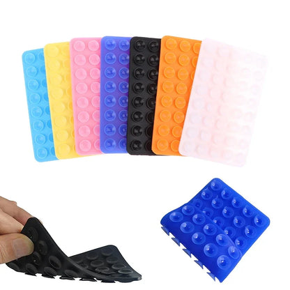 Silicone Suction Phone Case Mount – Reusable, Attaches to Any Surface, iPhone & Android