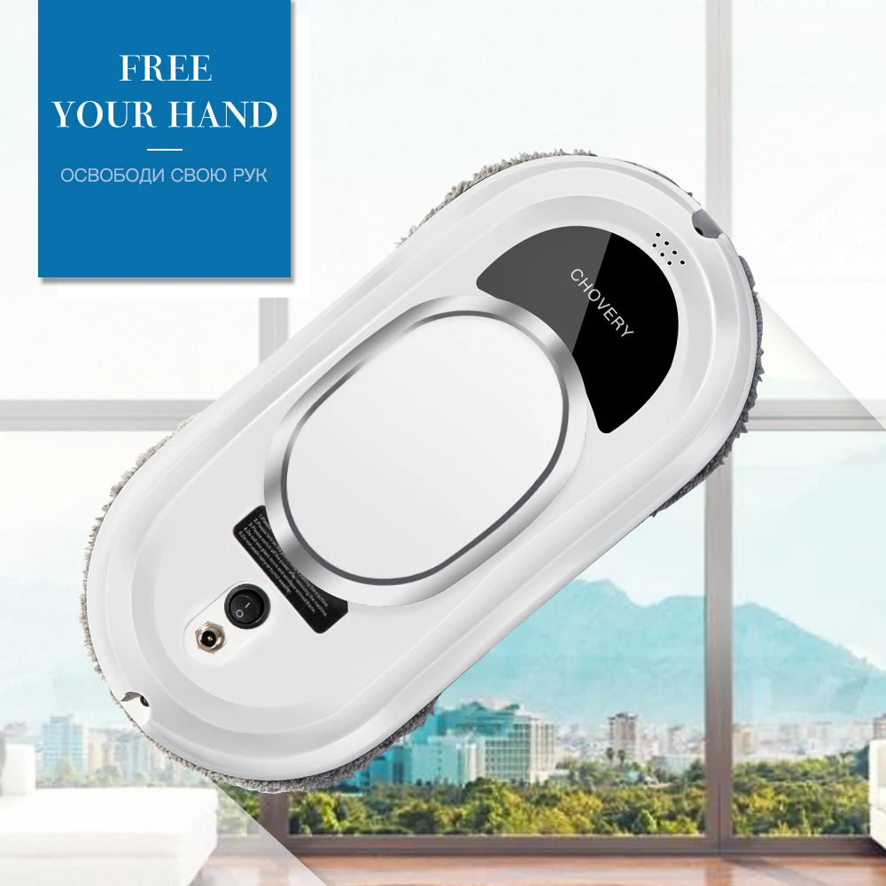 CHOVERY Robot Window Cleaner – Smart Home Glass Cleaning Robot with Remote Control