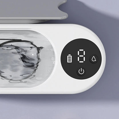Ultrasonic Jewelry Cleaner Machine – Portable USB Rechargeable Cleaner for Rings, Necklaces & Glasses