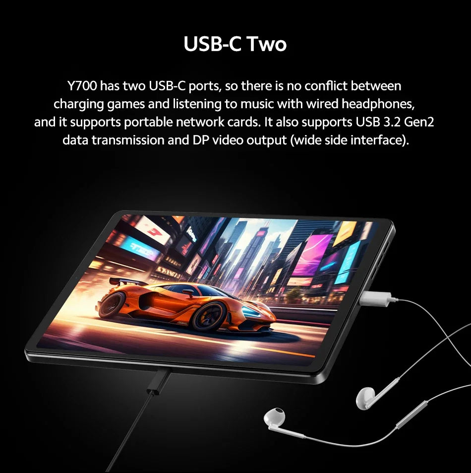 Lenovo LEGION Y700 2025 Gaming Tablet – Snapdragon 8 Gen 3, 8.8", 165Hz, Android