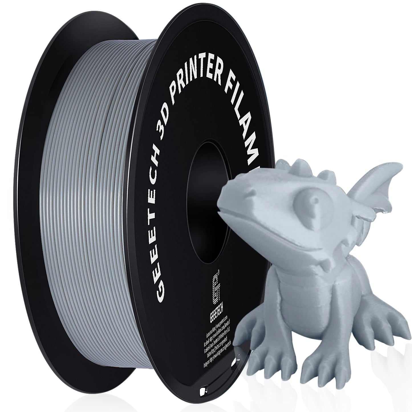 GEEETECH PETG 3D Printer Filament – 1.75mm, 1KG, Vacuum Packaging, Tangle-Free