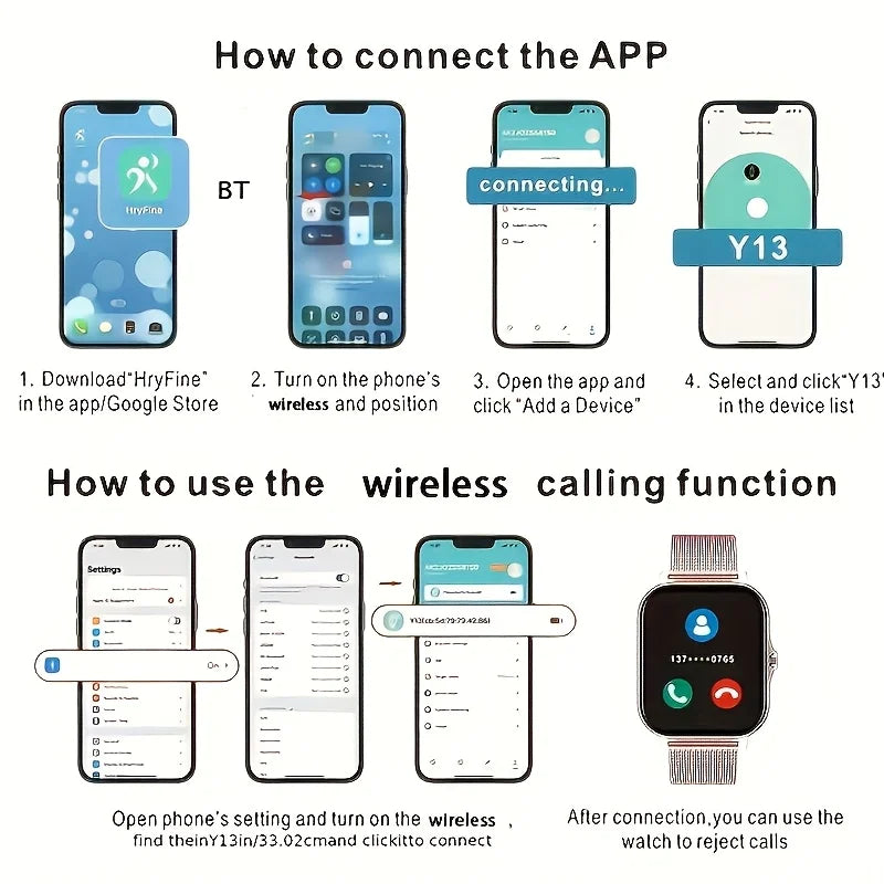 Smart Watch 2025 - 1.83" Display, Bluetooth Calling & Fitness Tracker for Men & Women